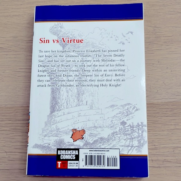 Second vol of manga series “The Seven Deadly Sins” - Picture 2 of 3